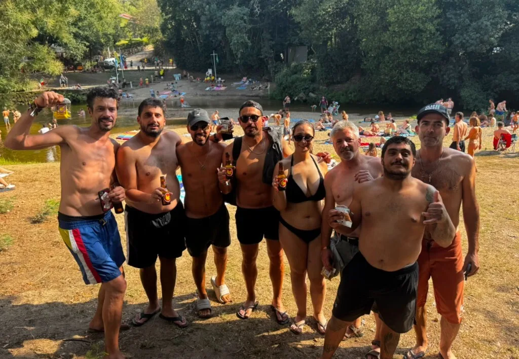 Amistades hechas en el río durante la campaña BananaSplit